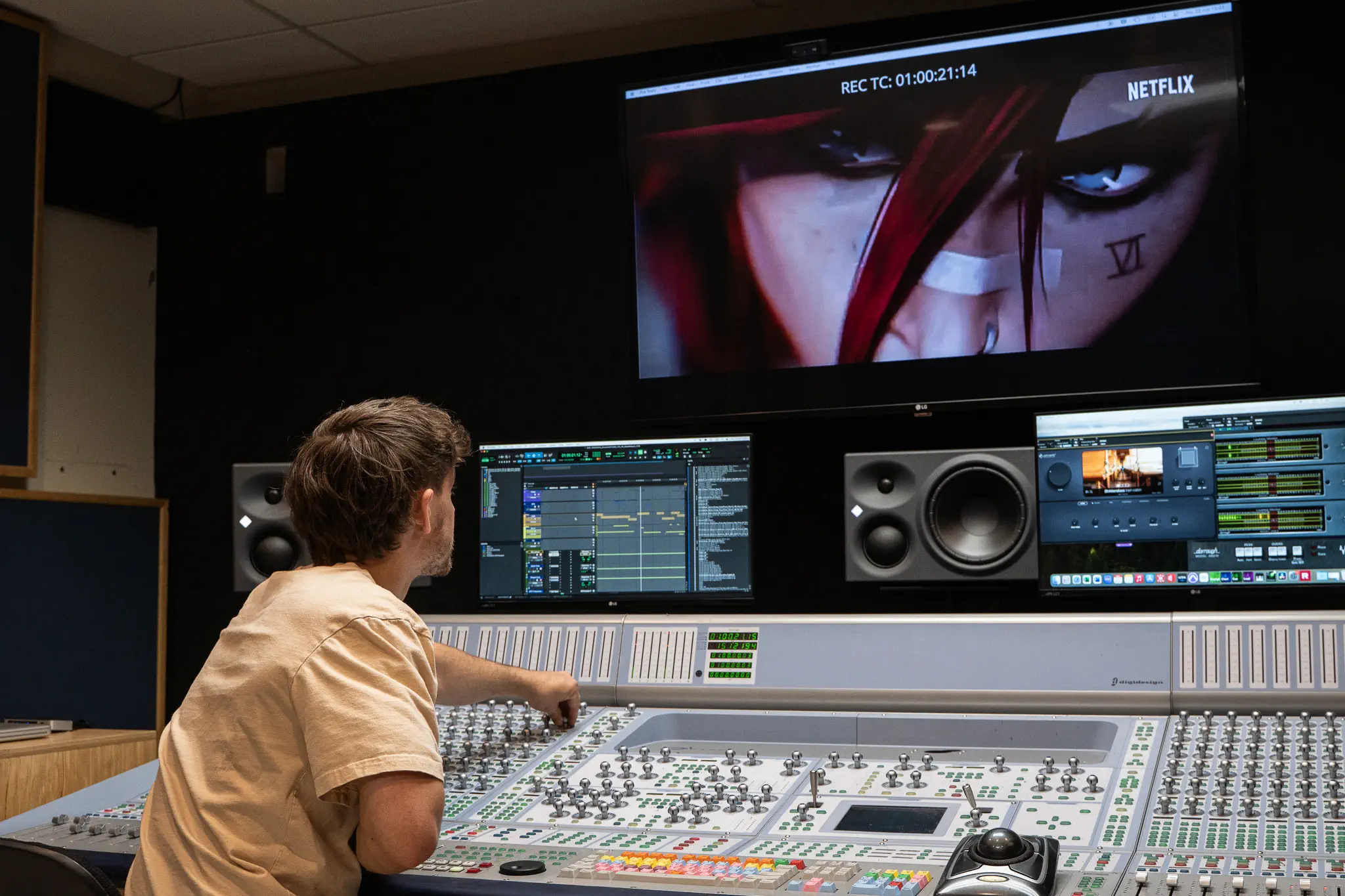 Session de post-production